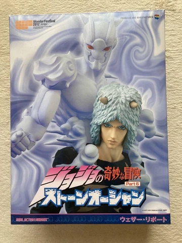 Jojo`S Bizarre Adventure Real Action Heroes Weather Report Figure Rah Boxed Cover