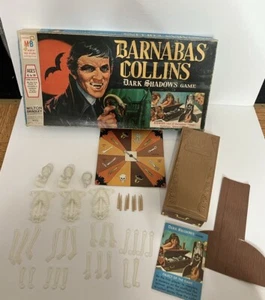 Vintage 1969 Dark Shadows Barnabas Collins Board Game Missing Pieces - Picture 1 of 17