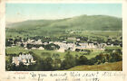 Vintage Postcard Town Overview Ambelside Cumbria UK England