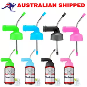 Beer Snorkel Funnel Drinking Straw Party Games Hens Bucks Entertainment Bar - Picture 1 of 9
