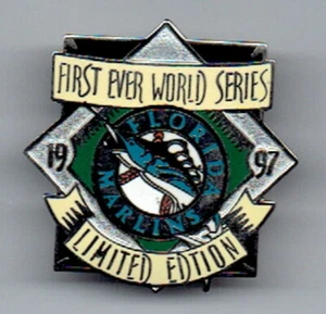 FLORIDA MARLINS ~ Prendedor de recuerdo Serie Mundial 1997 - Imagen 1 de 1