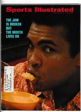 Muhammed Ali Sports Illustrated Magazine 1973 The Jaw is Broken Vintage VTG Rare