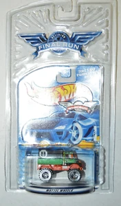 Hot Wheels 2001 Final Run Mercedes-Benz Unimog Green Orange Diecast #1 of 12 - Picture 1 of 8