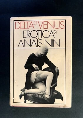 Delta of Venus Erotica Anaïs Nin 1977 Hardcover + Dust Jacket vtg book - Image 1 of 4