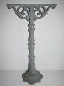 05E38 SUPERBE ANCIEN PIED EN FONTE TABLE DÉCORATION PIETEMENT ARCHITECTURE XIXe - Picture 1 of 11
