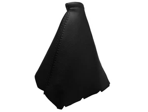 KIA SORENTO II (2009-2012) Soufflet Levier De Frein 100% Cuir - Couture Noir - Picture 1 of 1