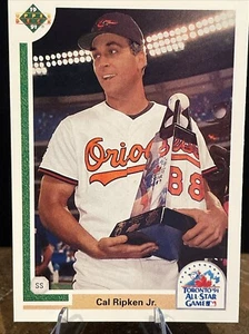 Cal Ripken Jr. 1991 cubierta superior edición final #85F patio Baltimore Orioles como nuevo - Imagen 1 de 2