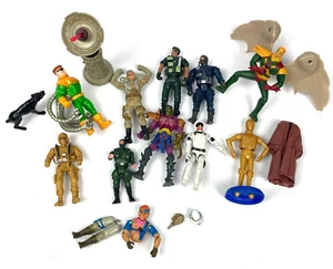 Lote Varias Figuras Star Wars Marvel DC Comics GI Joe Super Hero Cajón Chatarra - Imagen 1 de 10