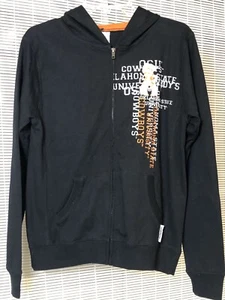 OSU Oklahoma State Cowboys Hoodie~ Sz Small~Black~ Emerson Street Collegiate~NEW - Picture 1 of 8
