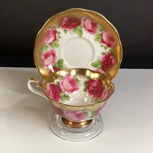 Royal Albert vecchia tazza da tè e piattino rosa inglese osso Cina Inghilterra vintage - Foto 1 di 9