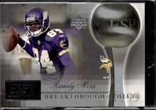2005 Upper Deck ESPN ESPY Winner #EA-5 Randy Moss (B)  Minnesota Vikings