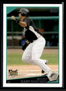 2009 Topps #202 Gaby Sanchez Rookie - Picture 1 of 2