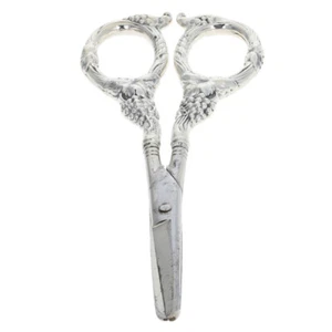 Victorian Grapevine Shears/Scissors 6" - 925 Handles Office/Crafts Antique Fruit - Picture 1 of 10