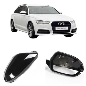 Audi A6 C7 S6 RS6 Door Mirror Cover Painted Any Audi Colour 2011-2018 Right Side - Picture 1 of 6