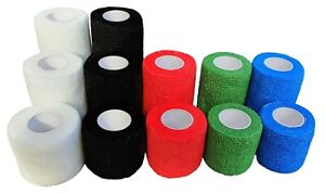 Soneka Self-Adhesive Football Sock Tape & Shin Pad Tape, Grip Bandage LATEX FREE