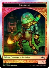 Brainiac Token Foil Unstable x1 - MTG - Mint/NM Pack Fresh
