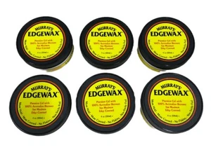 (6 PACK) Murray's EDGEWAX Premium Gel w/ Australian Beeswax 4 Oz - Picture 1 of 4