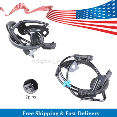 Sensor de velocidad de rueda ABS trasero izquierdo derecho 2 piezas se adapta a Dodge Caliber Jeep Compass Foto 1 de 4