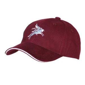 Maroon Para Pegasus Baseball Cap Parachute Regiment British Army Airborne Hat - Picture 1 of 2
