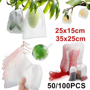 Fruit Fly Net Insect mesh Vegetable Garden Plant Crop Protection Cover Bags Bulk - Picture 1 of 15