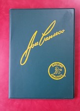 1989 CMC Jose Canseco Talking Card,  Booklet, & Custom Binder, Limited Edition 