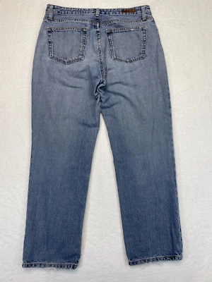 Pantalones de mezclilla Polo Jeans Co Ralph Lauren de colección 12 30" para mujer azules holgados años 90 Y2K Foto 1 de 4
