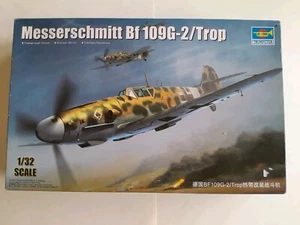 Maquette TRUMPETER : Messerschmitt Bf 109G-2/Trop. Échelle 1/32. - Photo 1/3
