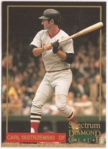 1993 Spectrum Diamond Club Promo - Carl Yastrzemski Boston Red Sox - Bild 1 von 2