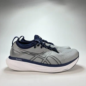 ASICS Gel-Nimbus 25 Grey Blue Athletic Comfort Running Shoes Sneaker Men Size 11 - Imagen 1 de 9