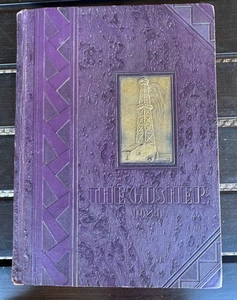 1934 Yearbook Gusher Shreveport Louisiana Byrd High School GUC Purple Read - Picture 1 of 18
