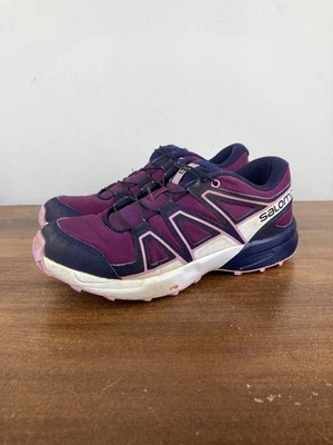 Zapatillas de Trail Running Salomon SpeedCross Púrpura 412888 Jóvenes Niñas Talla 4 Foto 1 de 4