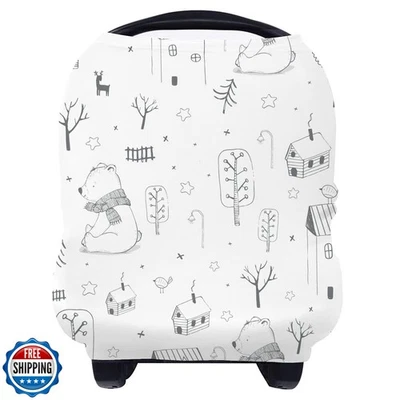 Bufanda de lactancia Yoofoss - Fundas de asiento de coche para bebé, Foto 1 de 4