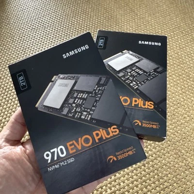 Samsung 970 EVO Plus 2TB,Internal,M.2 (MZV7S2T0BW) Solid State Drive NEW  - Image 1 of 4
