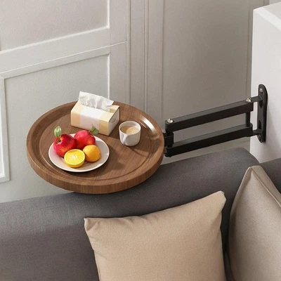 Wall Mounted Folding Side Table Wall Desk Extendable Decorative Minimalist - Image 1 of 4