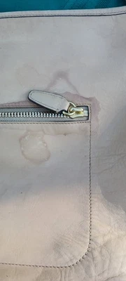 Bolso Cartera Vintage Coach Legacy Borla 19889 Cuero Beige Claro DAÑO POR AGUA  Foto 1 de 4