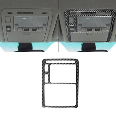 Cubierta de marco de consola superior de fibra de carbono para LEXUS RX330 RX350 2004-2009 Foto 1 de 4