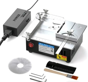 Mini Table Saw, Mini Table Saw for Crafts, Small Electric Portable DIY Wood Fs - Picture 1 of 4