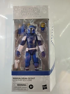 Star Wars Black Series Mandalorian Scout & Anzellan Holiday Edition 6" NEU - Bild 1 von 2
