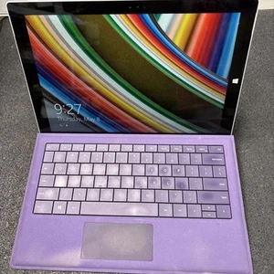Microsoft Surface Pro 3,  i5-4300U , 4GB RAM, 128GB SSD & Keyboard Works Great!! - Picture 1 of 11