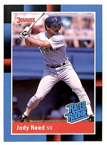 1988 Donruss Jody Reed RC Boston Red Sox #41 - Picture 1 of 2