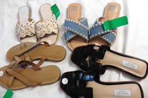 Lote de 4 sandalias de mujer: Dolce Vita, Madeweil, Steven Nueva York/Excelente estado talla 6 a 7,5 - Imagen 1 de 9
