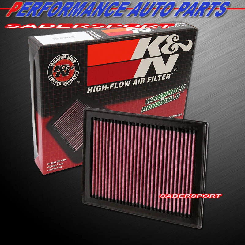 Filtro de admisión de aire de alto flujo K&N 33-2409 para Nissan Juke Sentra 2010-2019 1,6T Foto 1 de 1