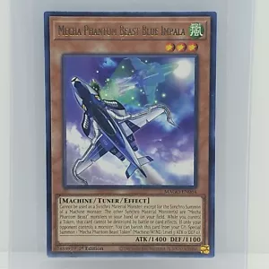 Mecha Phantom Beast Blue Impala 1st Edition Rare MAGO-EN064 Yugioh - Picture 1 of 2