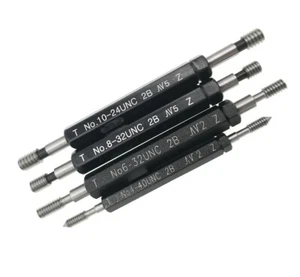 Thread Plug Gage Gauge #1 #2 #3 #4 #5 #6 #7 #8 #10 #12 UNC UNF UNEF UNS 2B Class - Picture 1 of 5