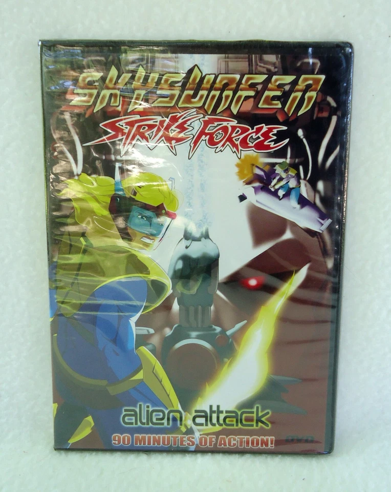 Skysurfer Strike Force Alien Attack DVD 4 Episodes Worldwide Ship Avail