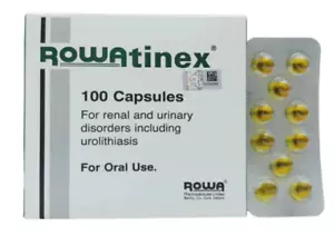 ROWATINEX CAPS For Renal & Urinary Tract and Stones 100's - Picture 1 of 3