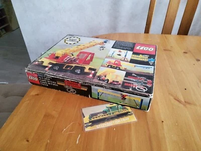 lego 855 technic expert builder mobile crane boite et notice vintage - Photo 1/4