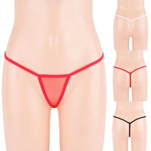 G-String T-back Lingerie Sexy Briefs Underwear Thong Sheer Ultrathin Erotic - Picture 1 of 26