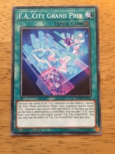 F.A. City Grand Prix Yugioh Trading Card MP18-EN227 1st Edition Spell Card