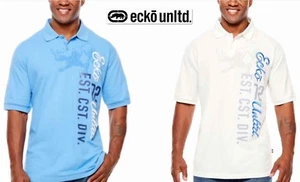 Nuevo con etiquetas 2 XLT, 2XB, 3XB Ecko Sin Ltd Rhino Hombres Grande y Alto Mangas Cortas Tejido - Imagen 1 de 7